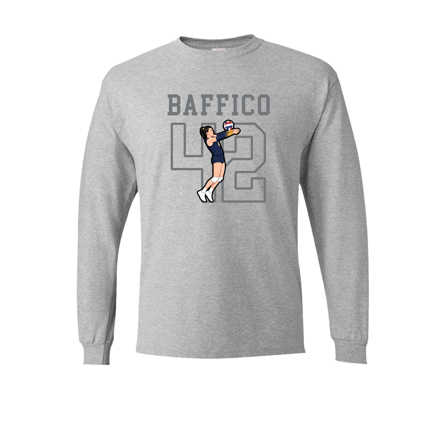 Long Sleeve Tee — Shirsey in Grey