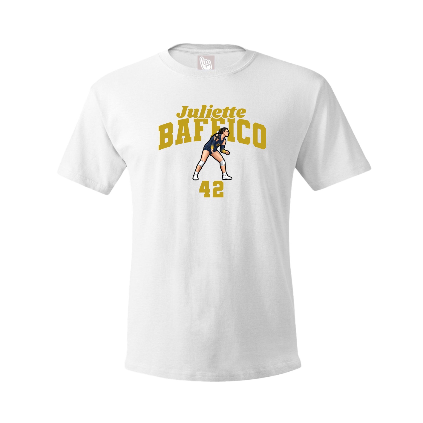 Youth Tee — Signature Arch in White