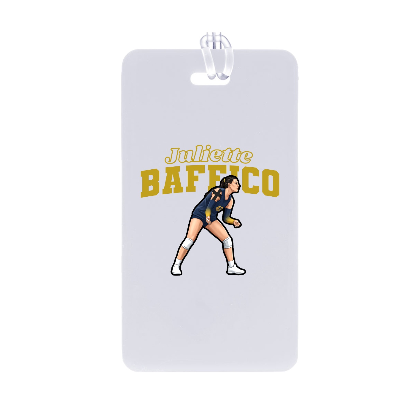 Bag Tag — Name Arch in Classic