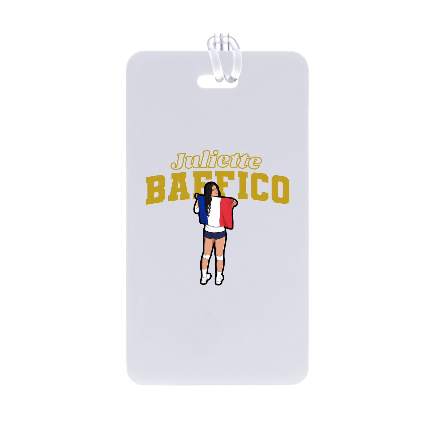 Bag Tag — Name Arch in Classic