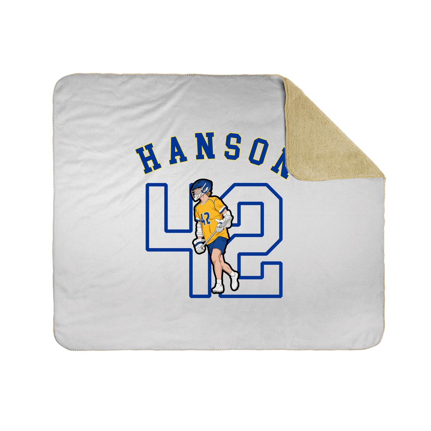 Throw Blanket — Shirsey Arch in White