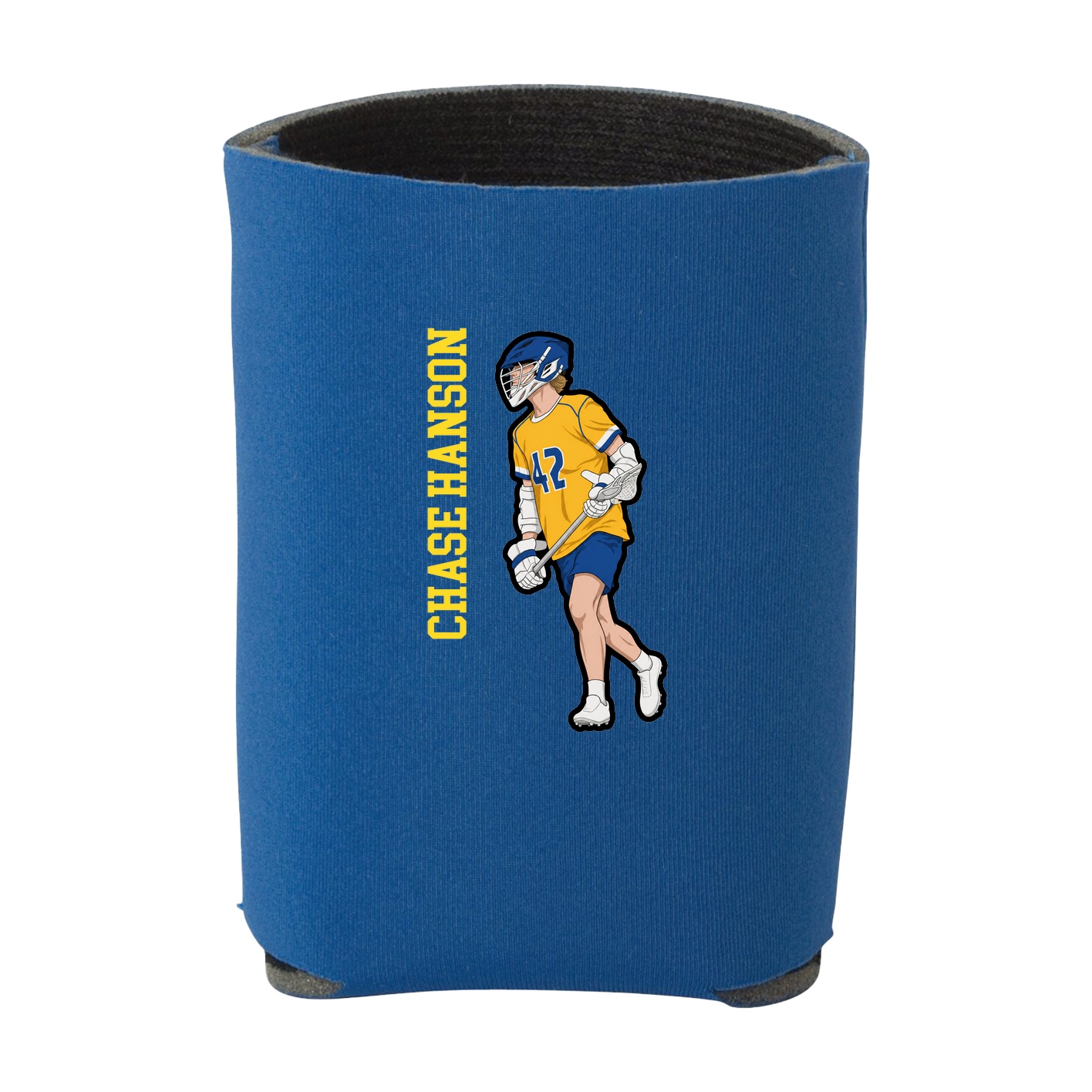 Can Holder — Name Vertical in Royal