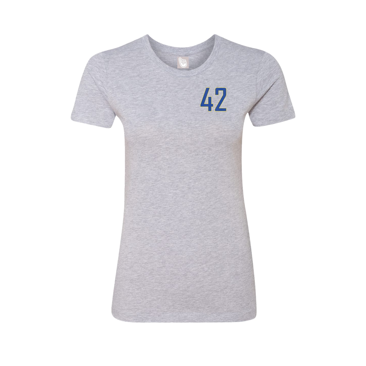 Womens Tee — Front Shirsy in Grey