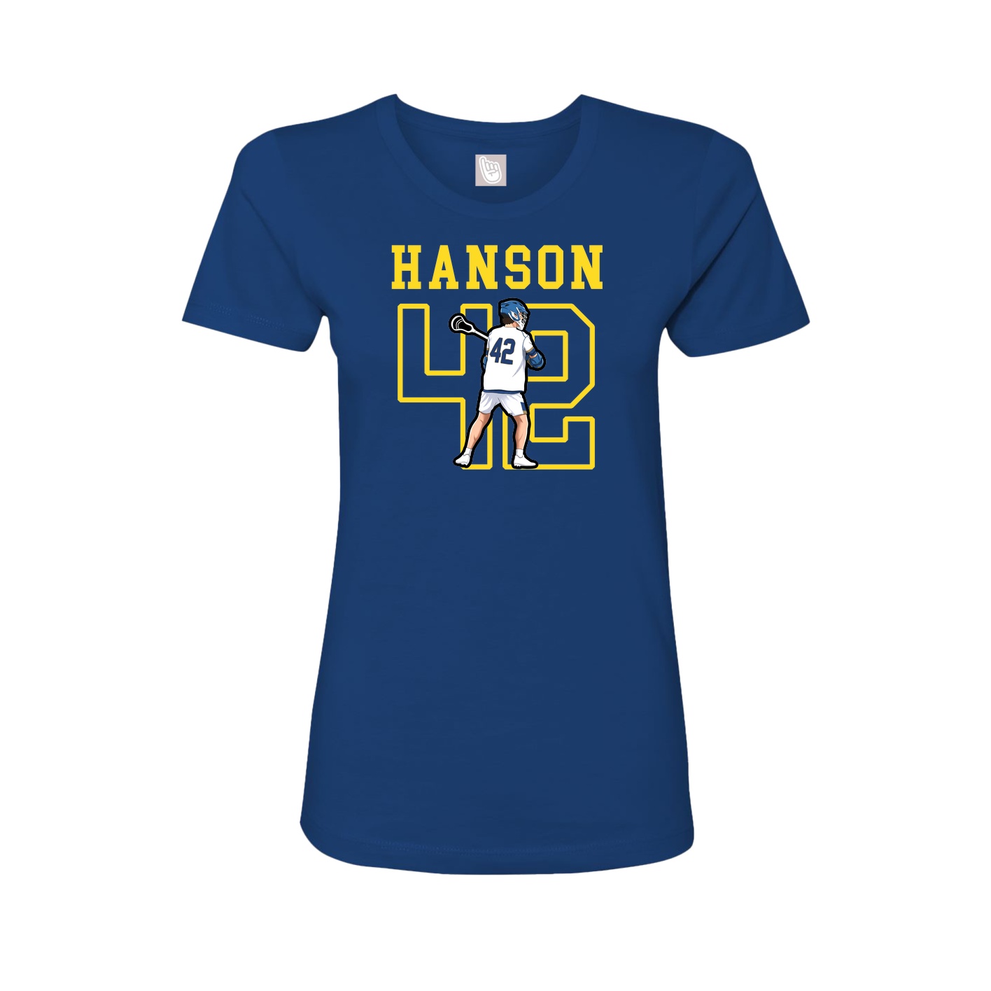 Fitted Women's Tee — Shirsey in Royal