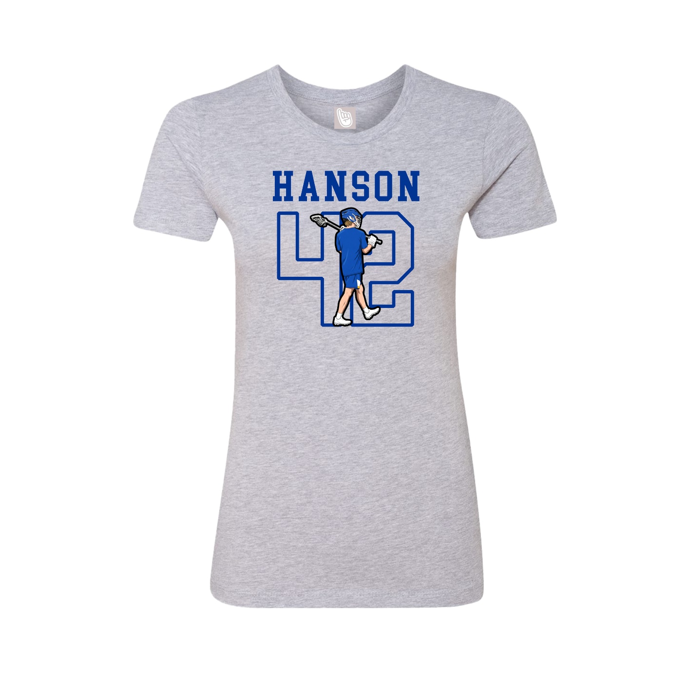 Fitted Women's Tee — Shirsey in Grey