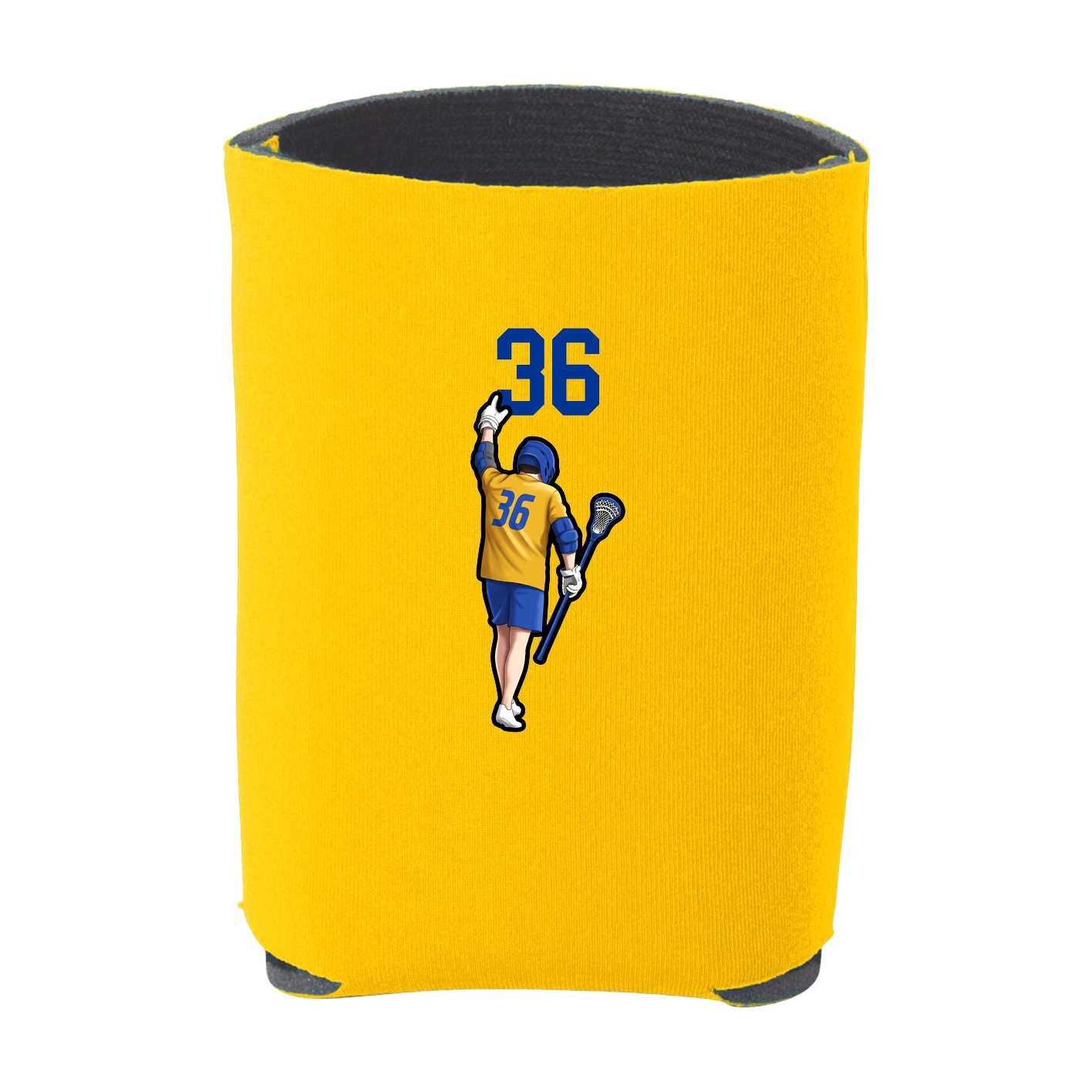 Can Holder — Number Top in Yellow
