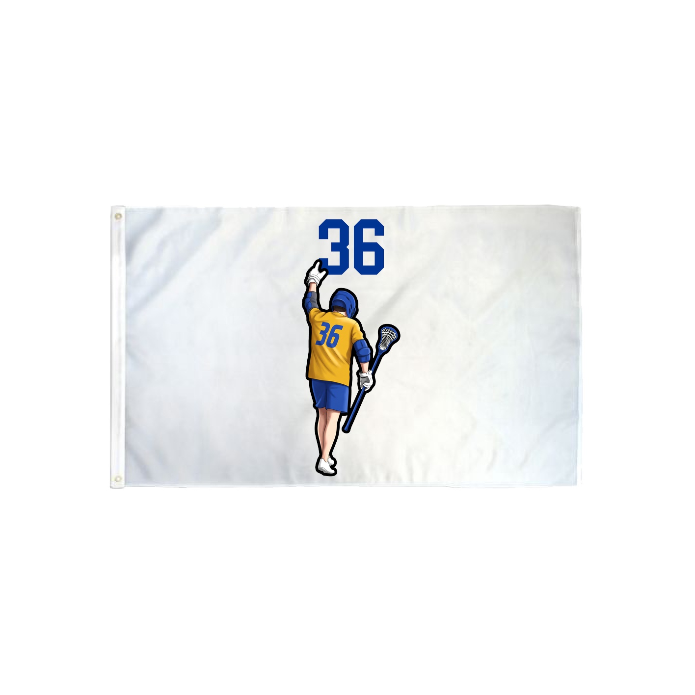 3x5 Flag — Number Top in Classic
