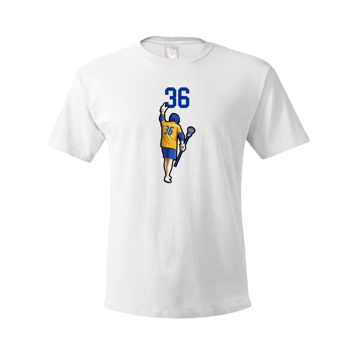 Tee — Number Top in White