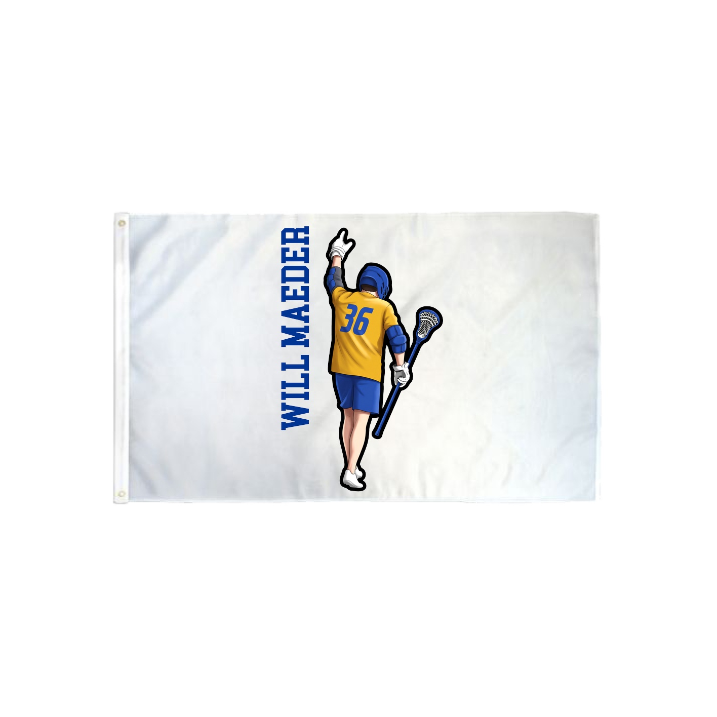 3x5 Flag — Name Vertical in Classic