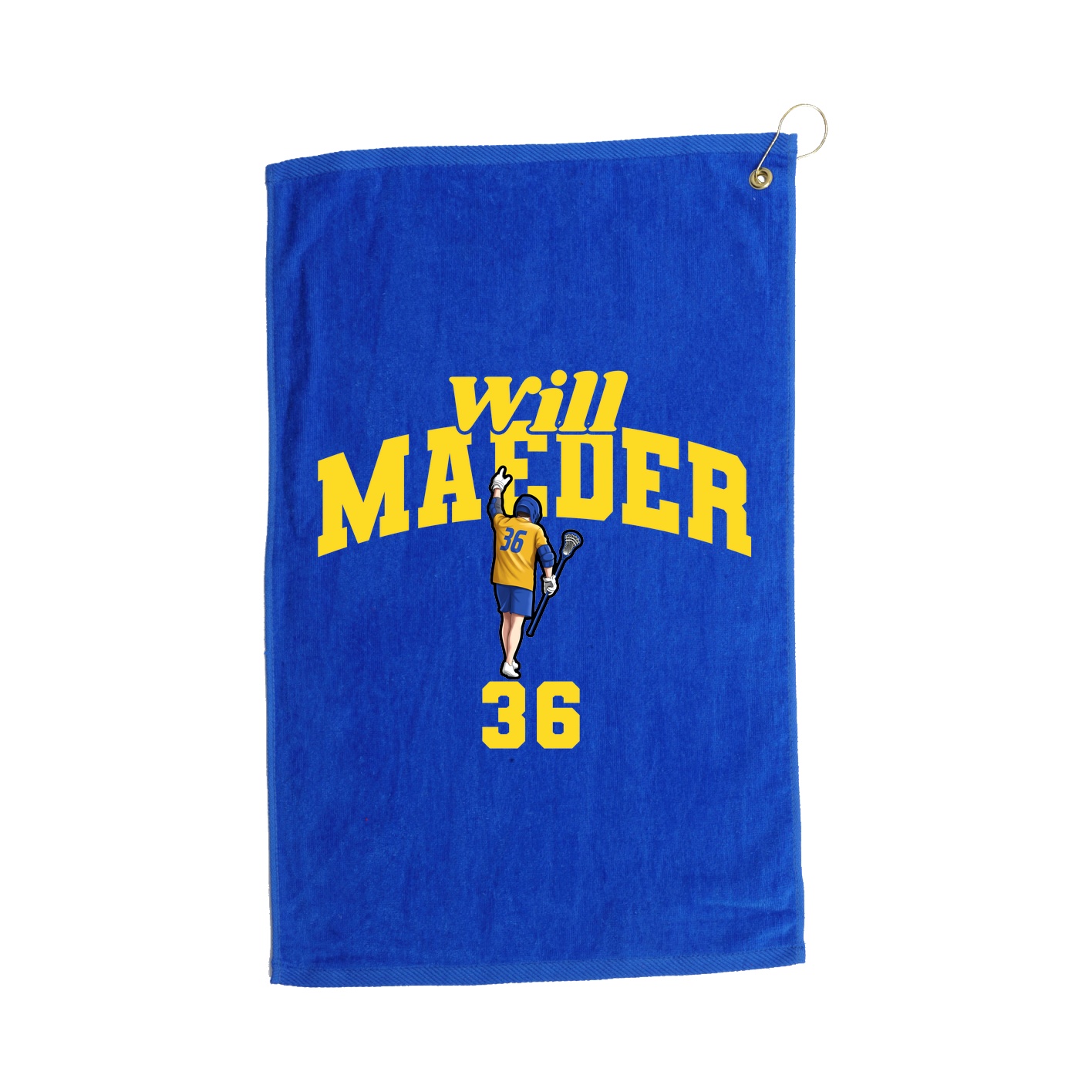 Golf Towel — Signature Arch in Royal