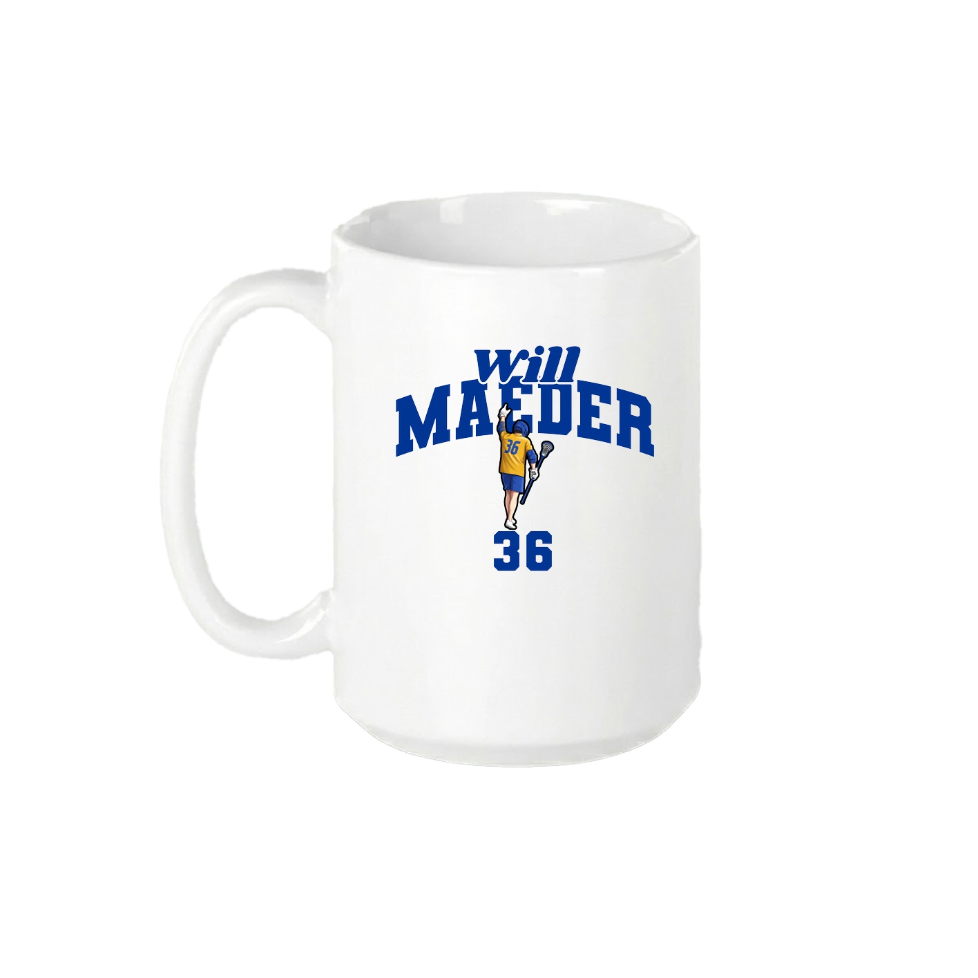 15oz Coffee Mug — Signature Arch in White