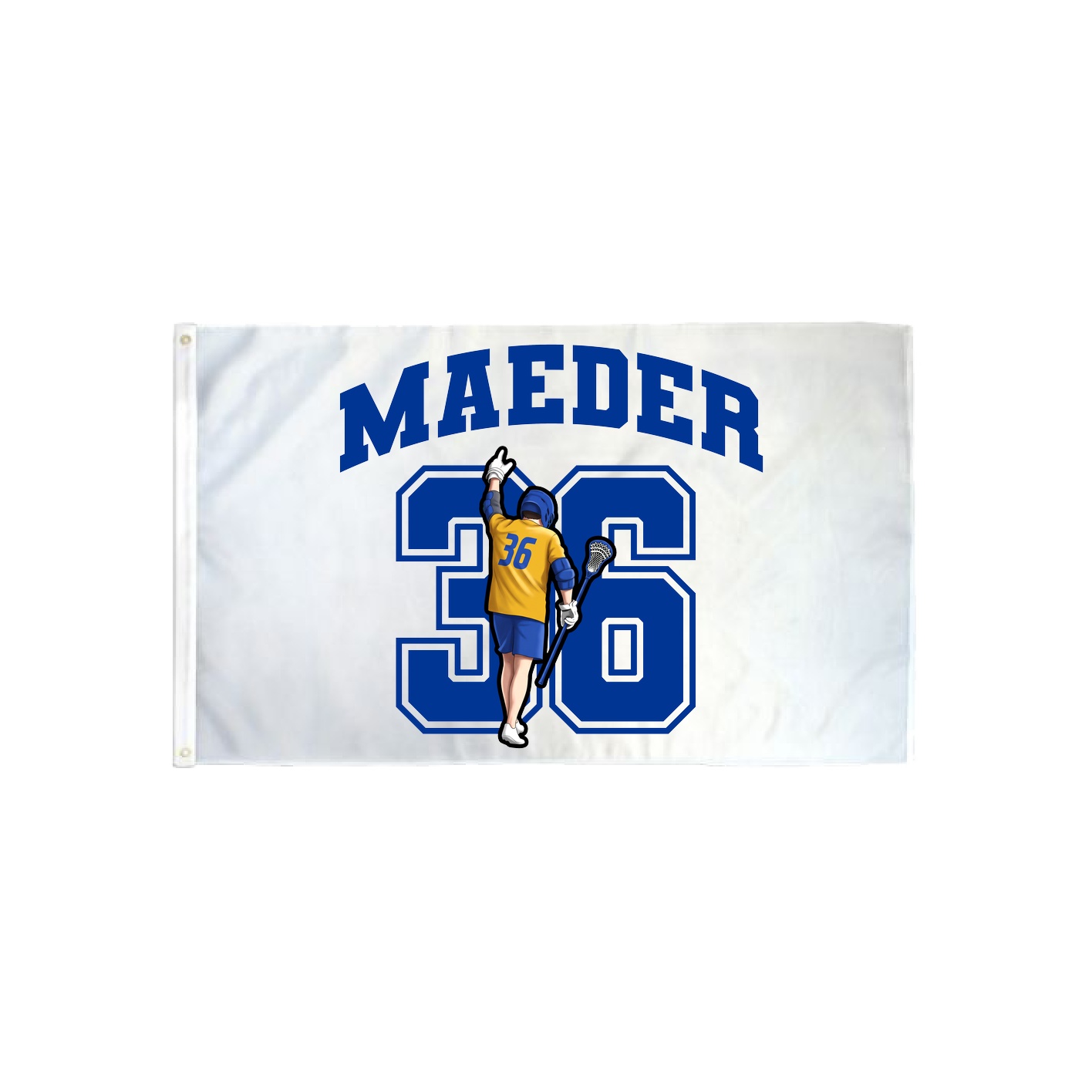 3x5 Flag — Number in Classic