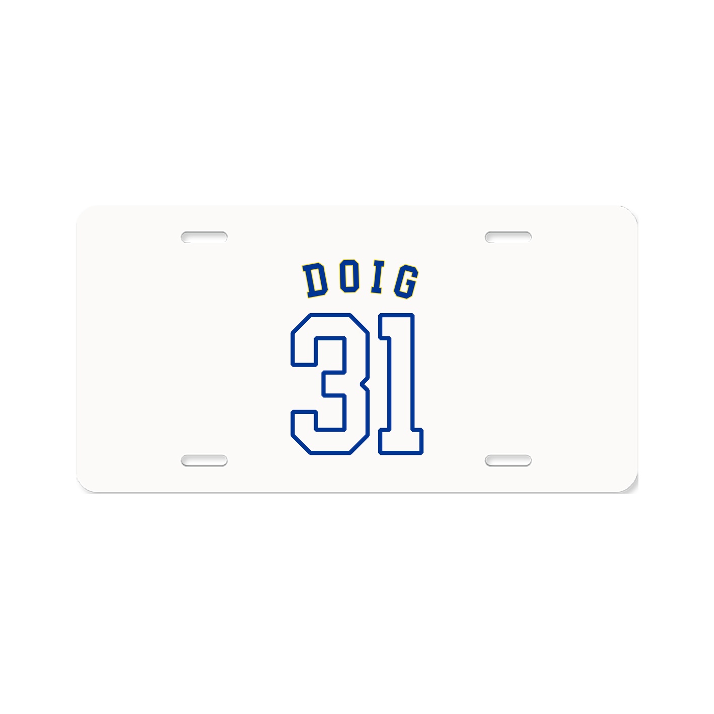 License Plate — Shirsey Arch in Classic