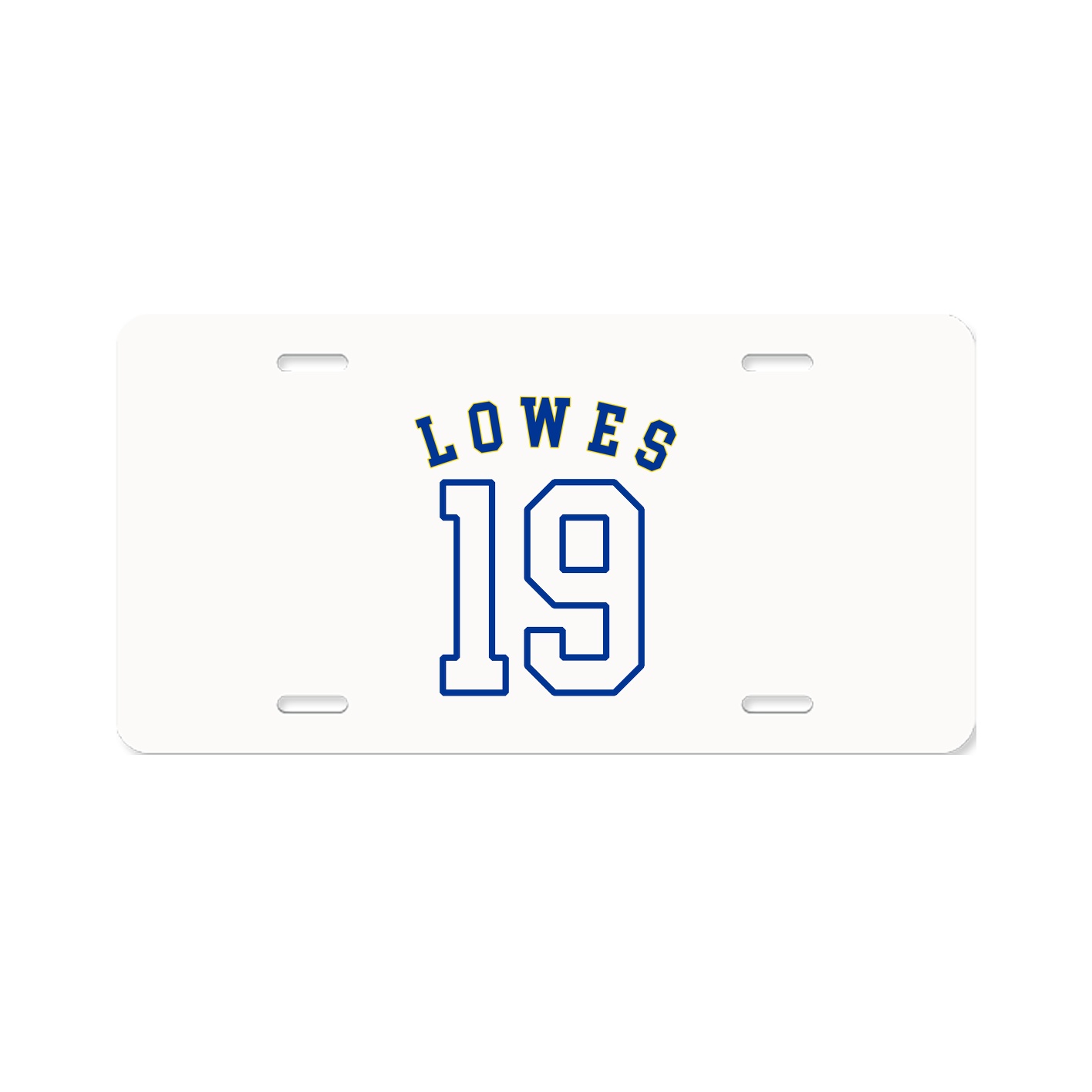 License Plate — Shirsey Arch in Classic