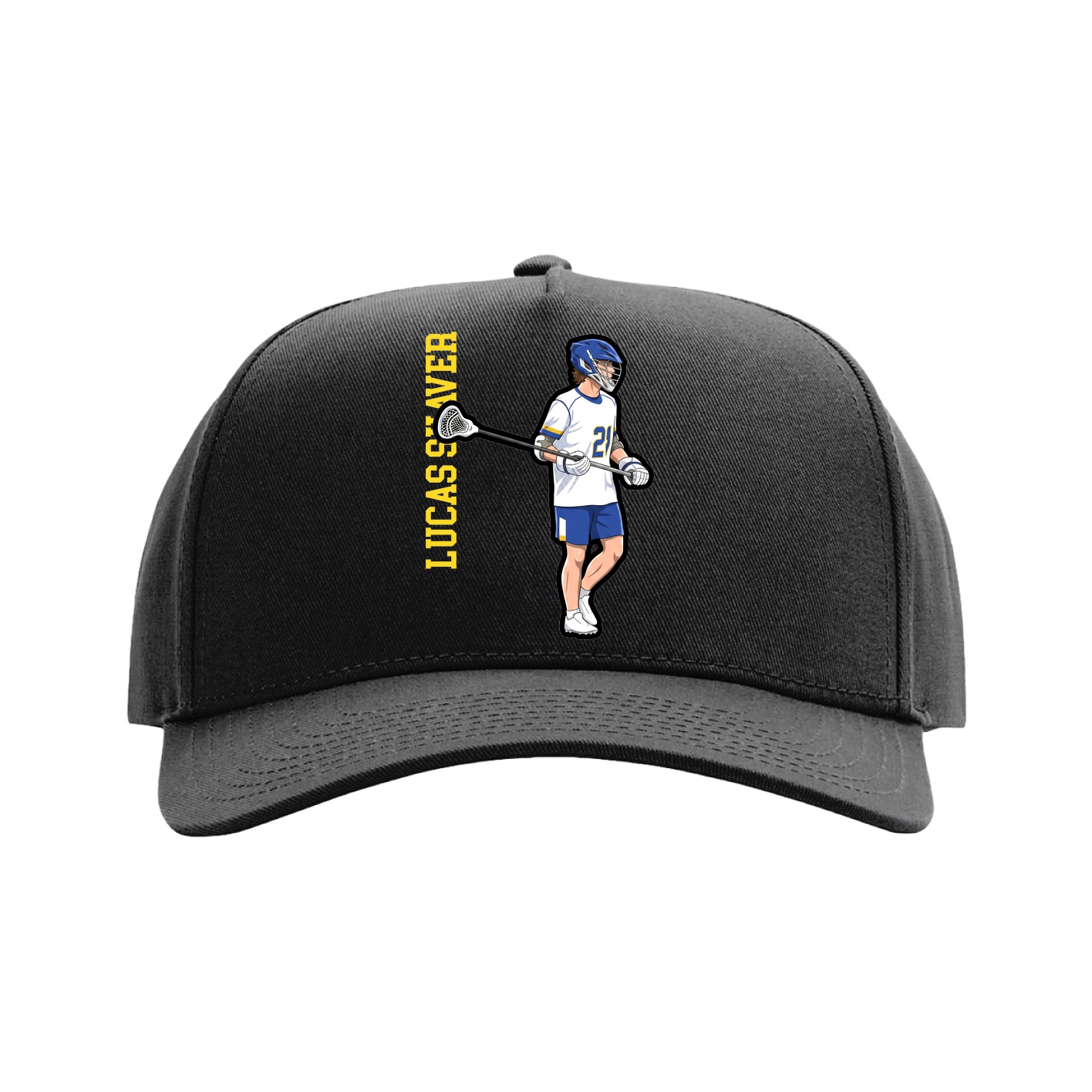 Full Fabric Five-Panel Champ Cap