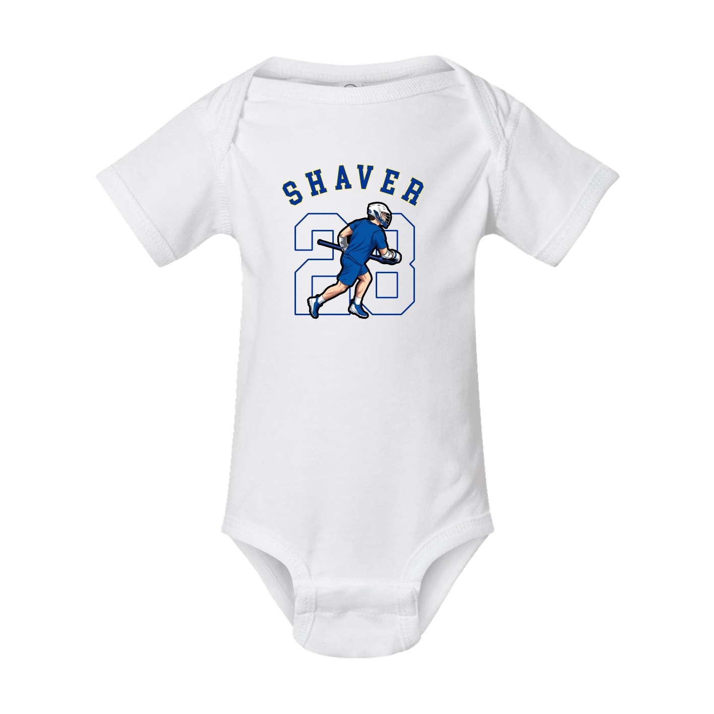 Baby Onesie — Shirsey Arch in White