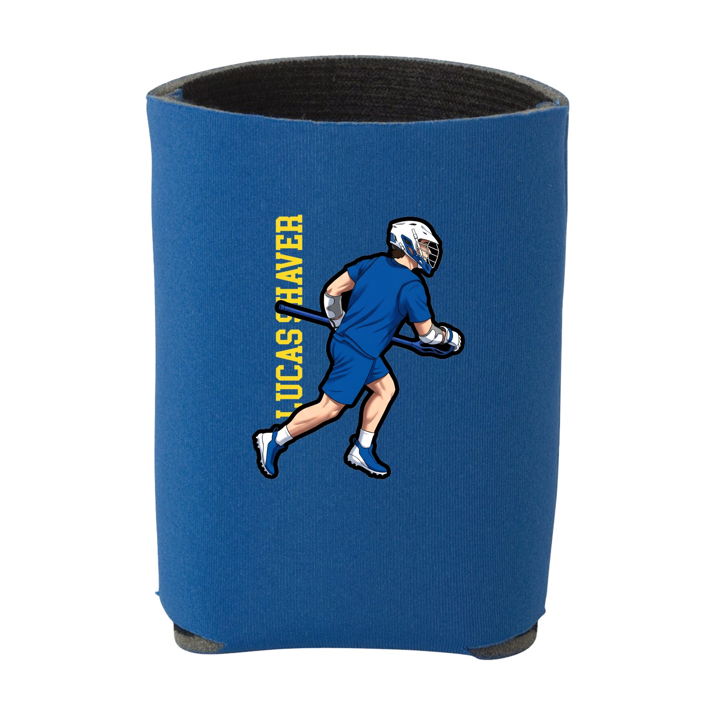 Can Holder — Name Vertical in Royal