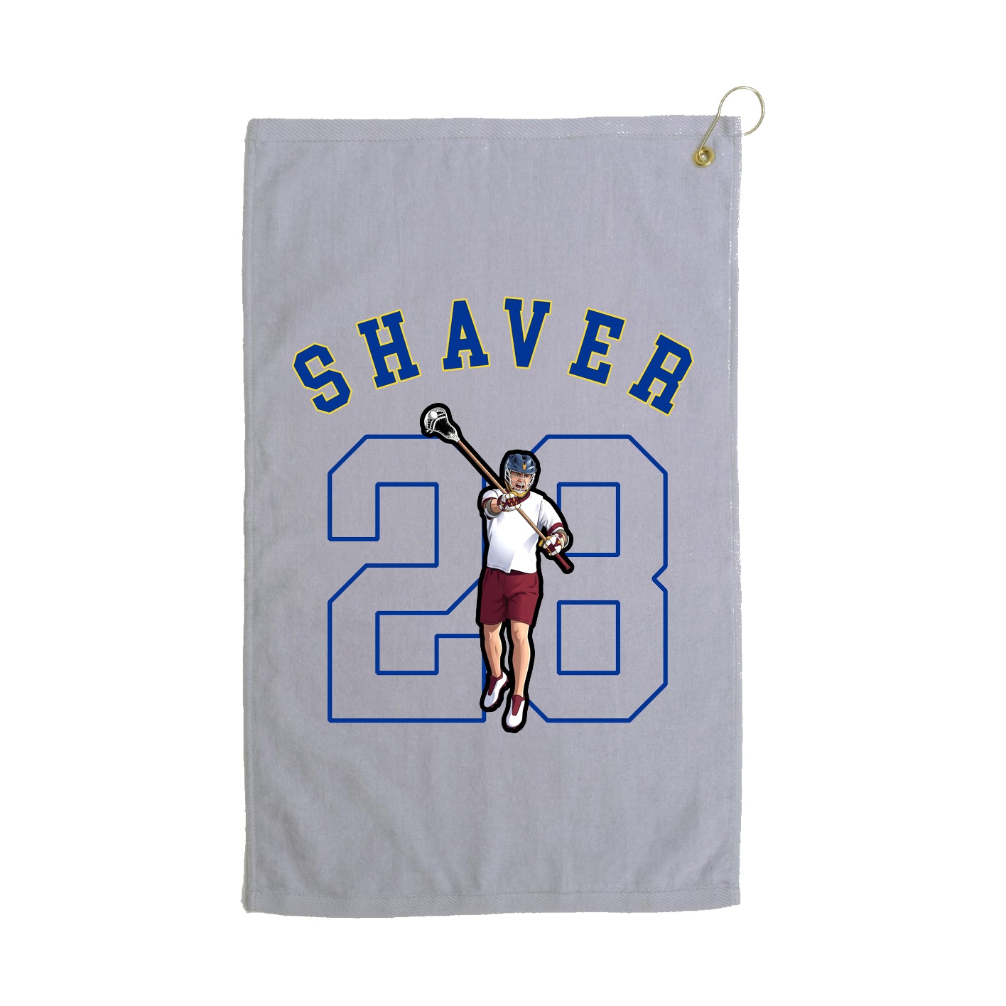 Golf Towel — Shirsey Arch in Grey