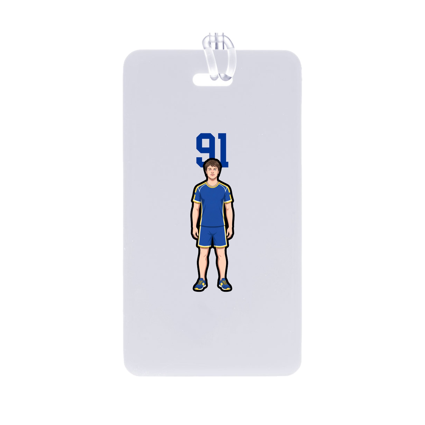 Bag Tag — Number Top in Classic