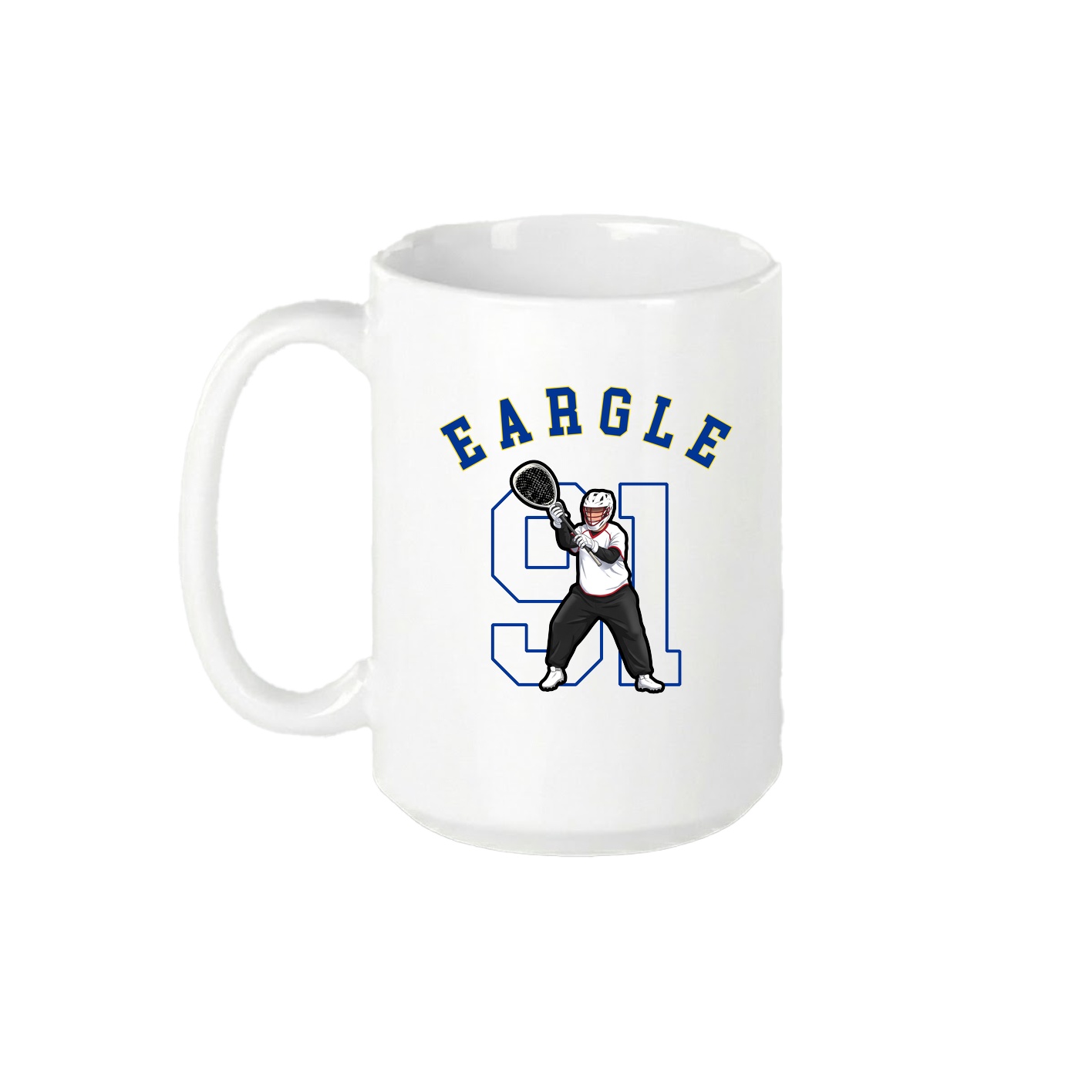 15oz Coffee Mug — Shirsey Arch in White