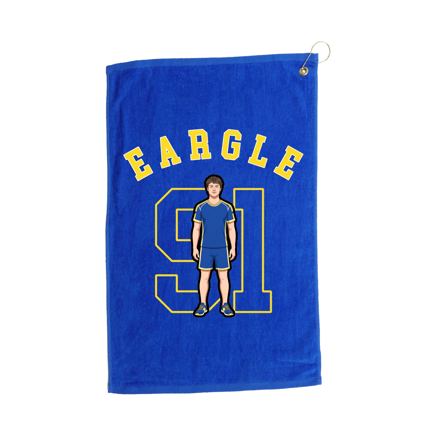 Golf Towel — Shirsey Arch in Royal