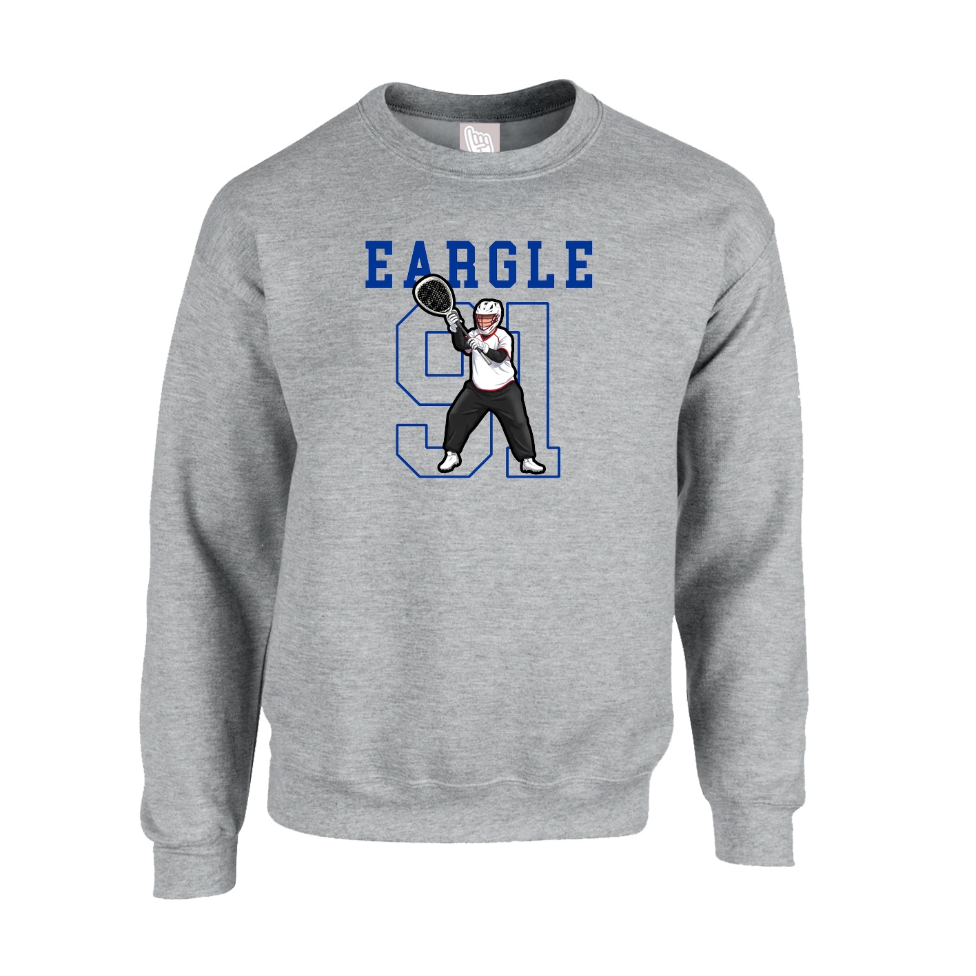 Fleece Crew — Shirsey in Grey