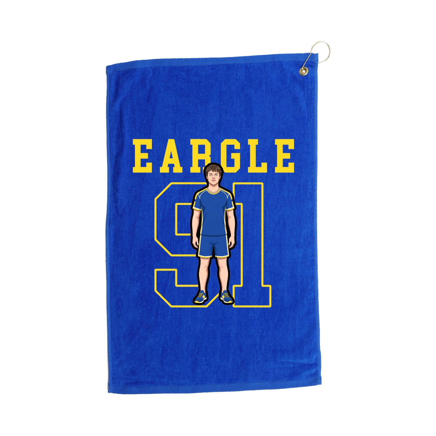 Golf Towel — Shirsey in Royal