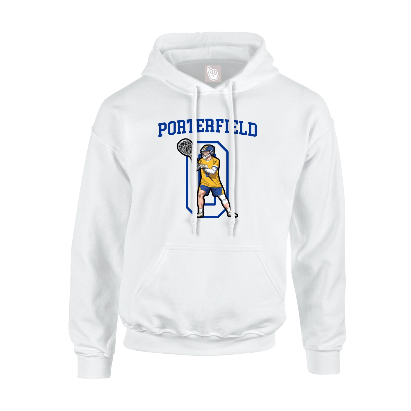Youth Hoodie — Shirsey in White