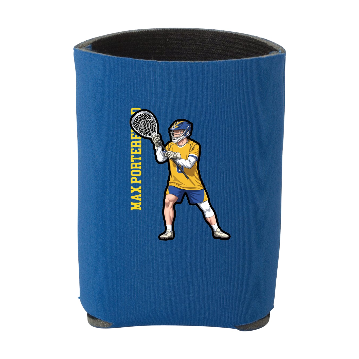Can Holder — Name Vertical in Royal