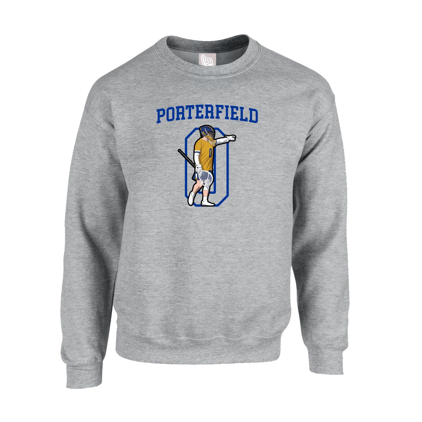 Fleece Crew — Shirsey in Grey