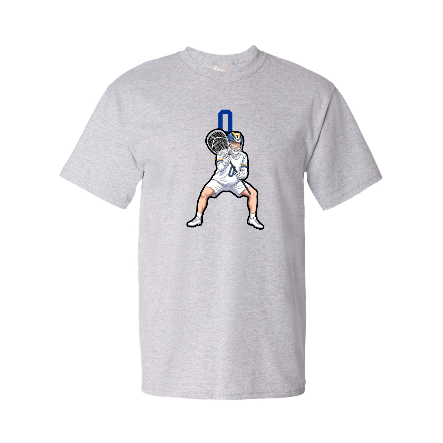 Tee — Number Top in Grey