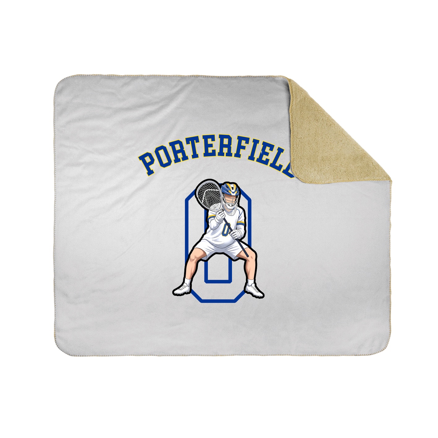 Throw Blanket — Shirsey Arch in White