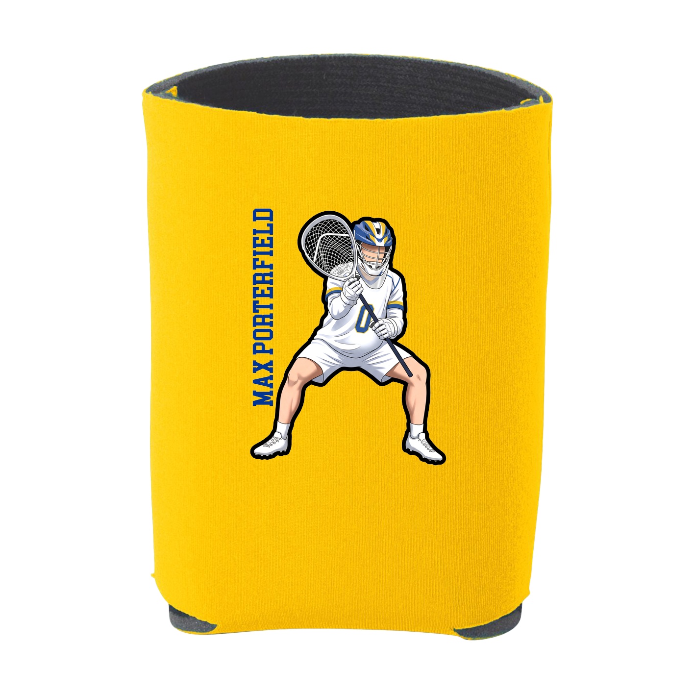 Can Holder — Name Vertical in Yellow