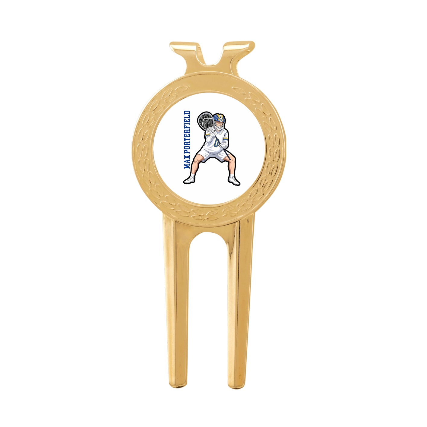 Divot Tool with Ball Marker — Name Vertical in Classic