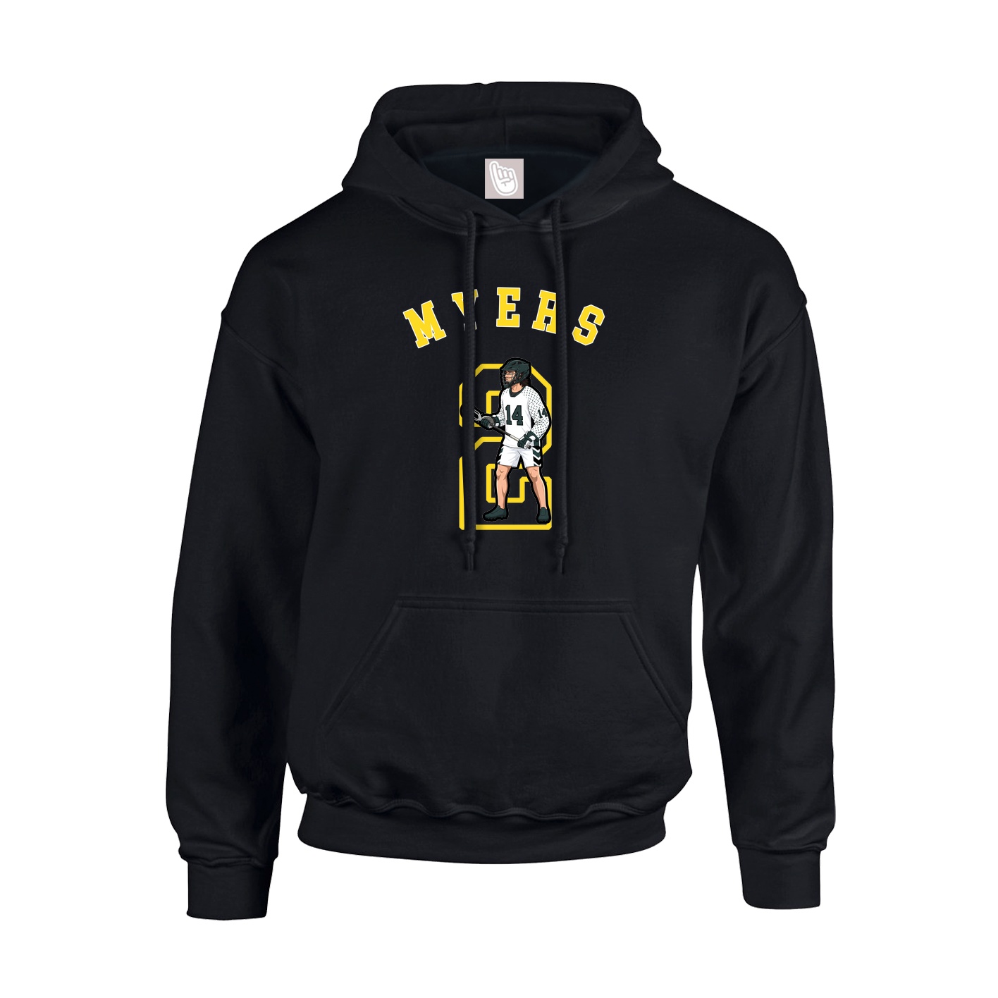 Youth Hoodie — Shirsey Arch in Black