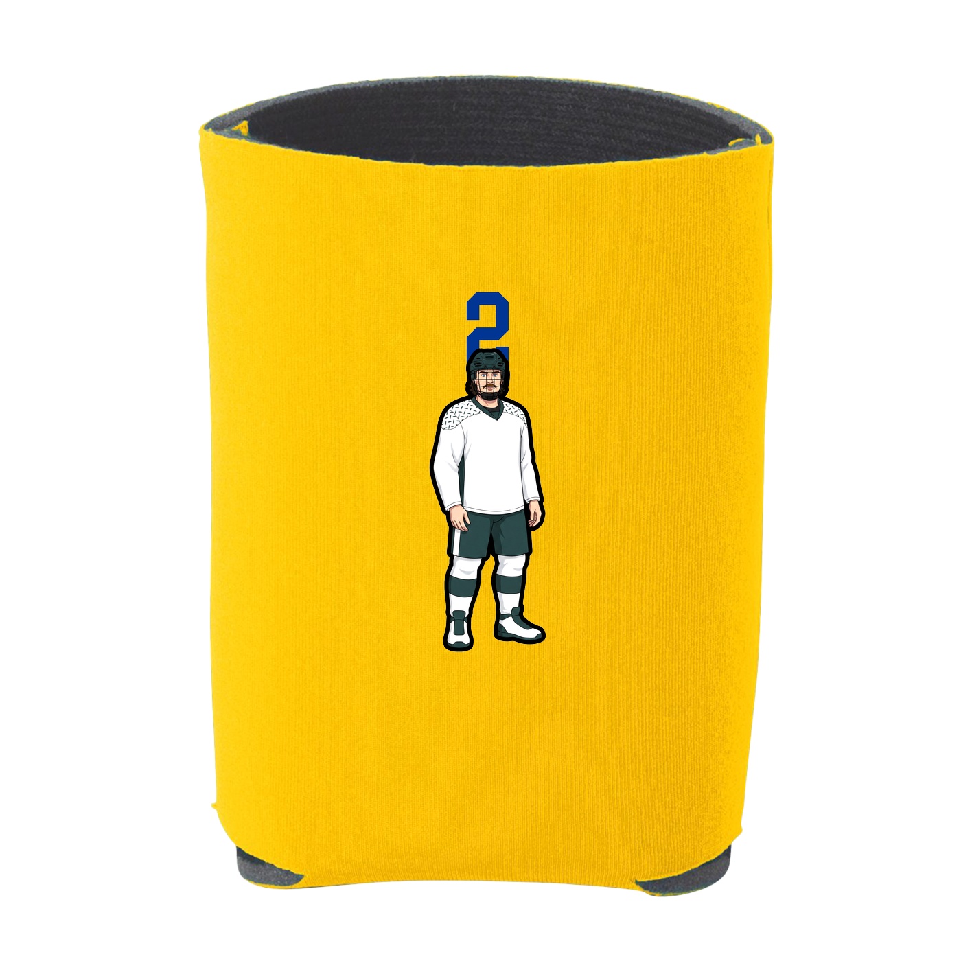 Can Holder — Number Top in Yellow
