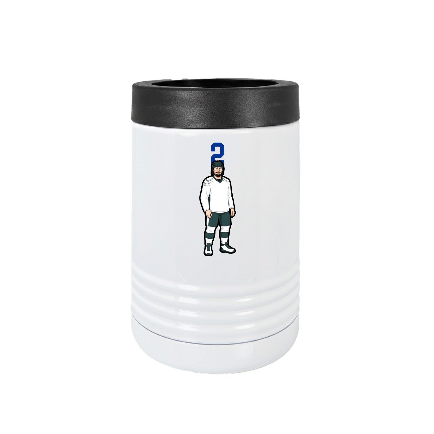 Beverage Holder — Number Top in White