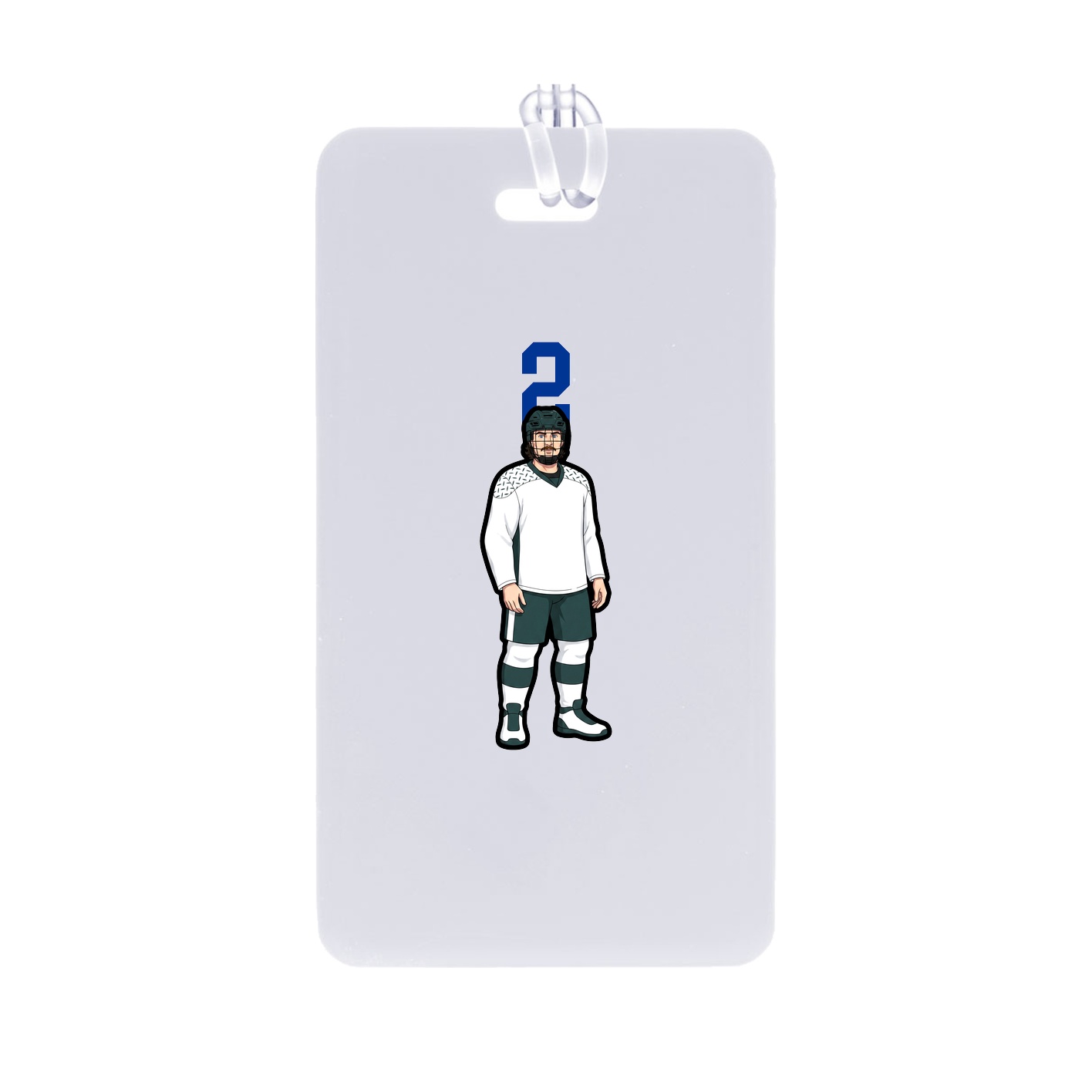 Bag Tag — Number Top in Classic