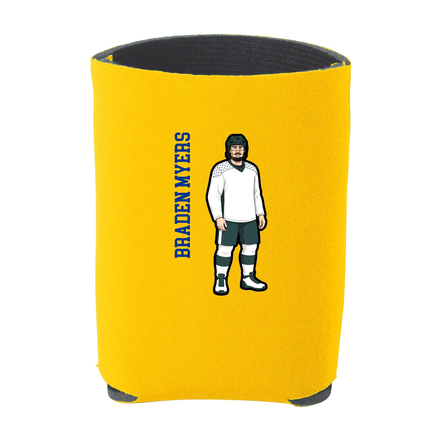 Can Holder — Name Vertical in Yellow
