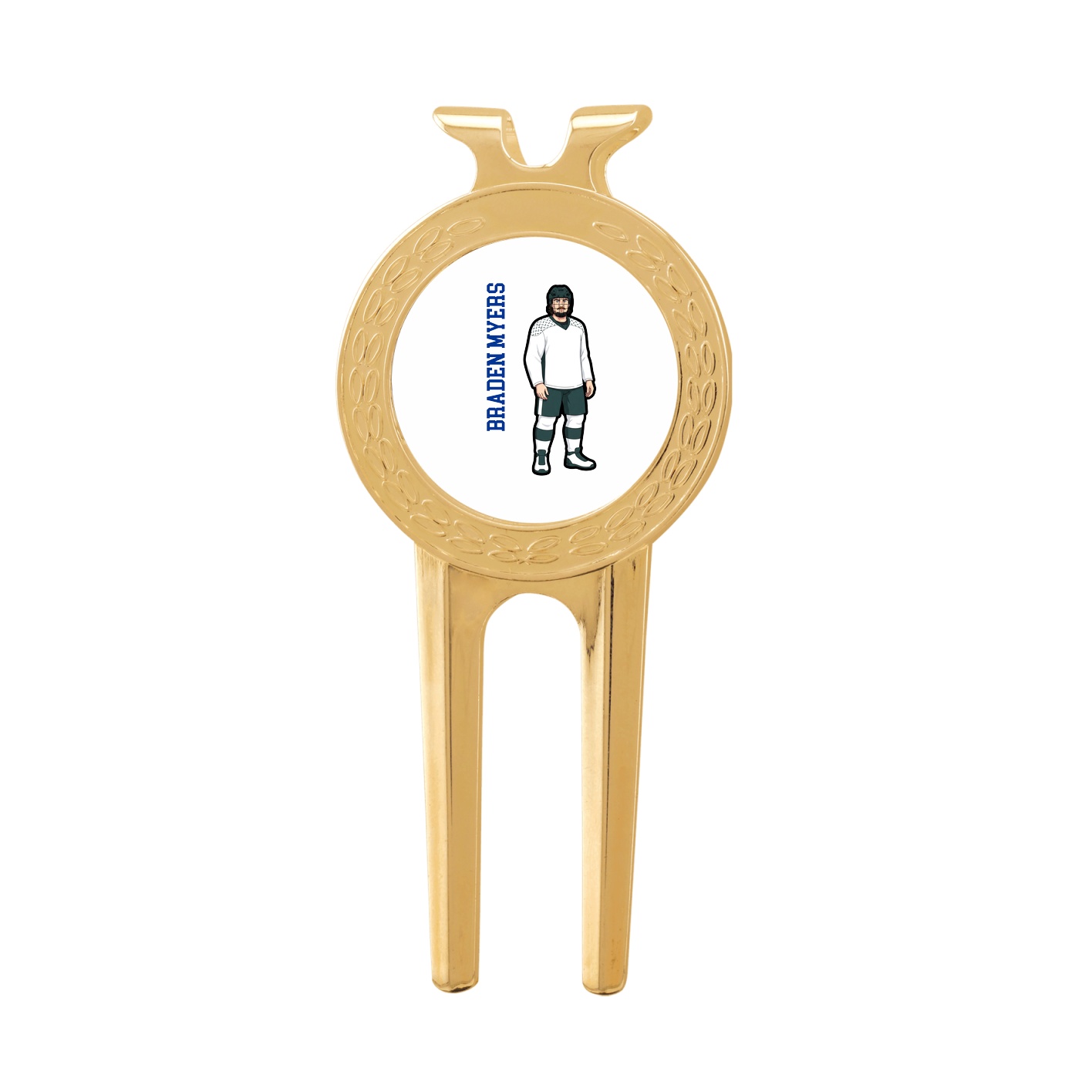 Divot Tool with Ball Marker — Name Vertical in Classic