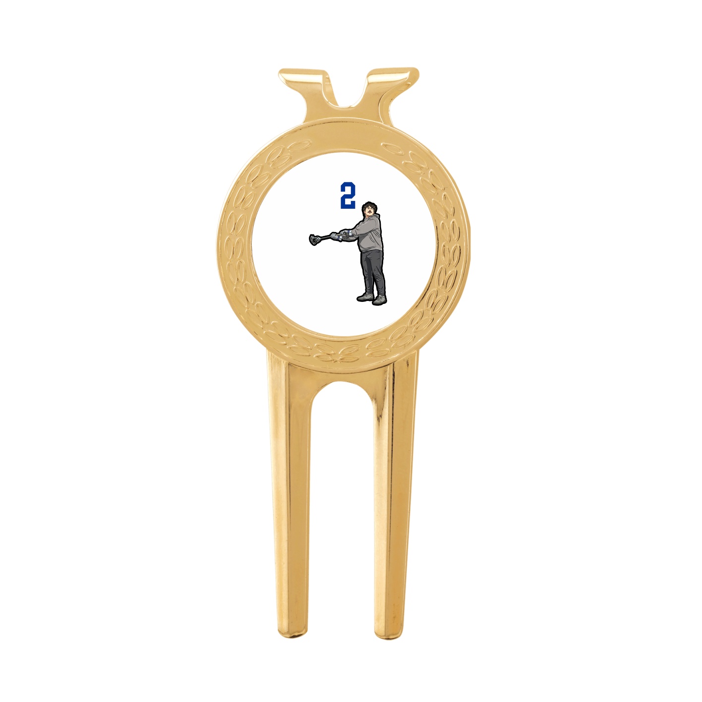 Divot Tool with Ball Marker — Number Top in Classic