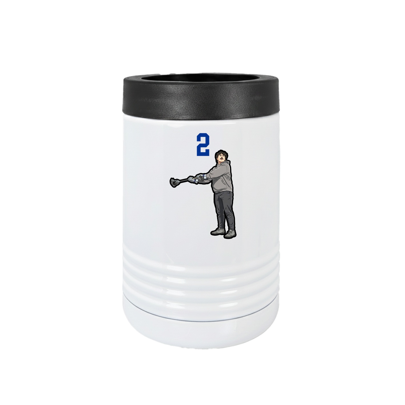 Beverage Holder — Number Top in White