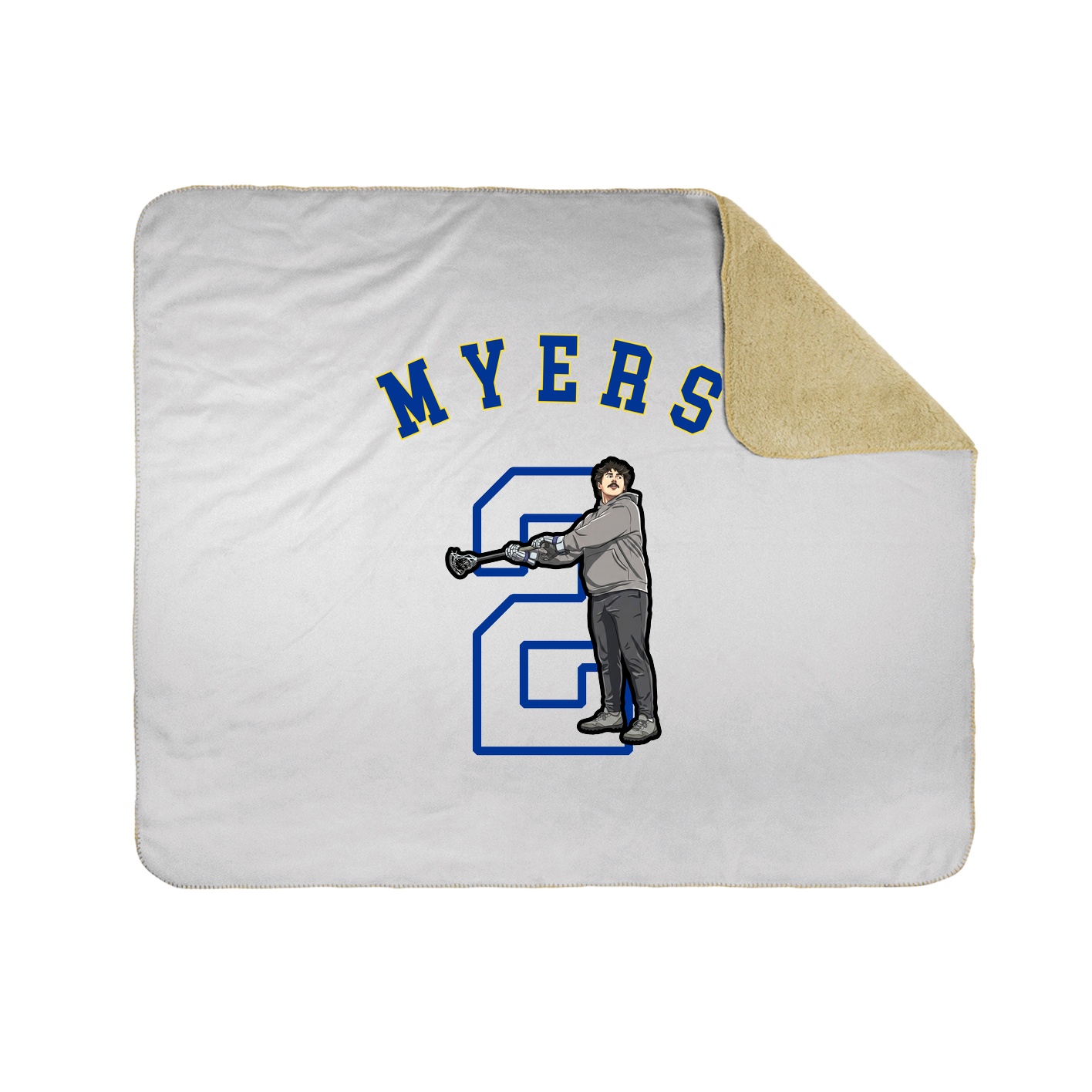Throw Blanket — Shirsey Arch in White