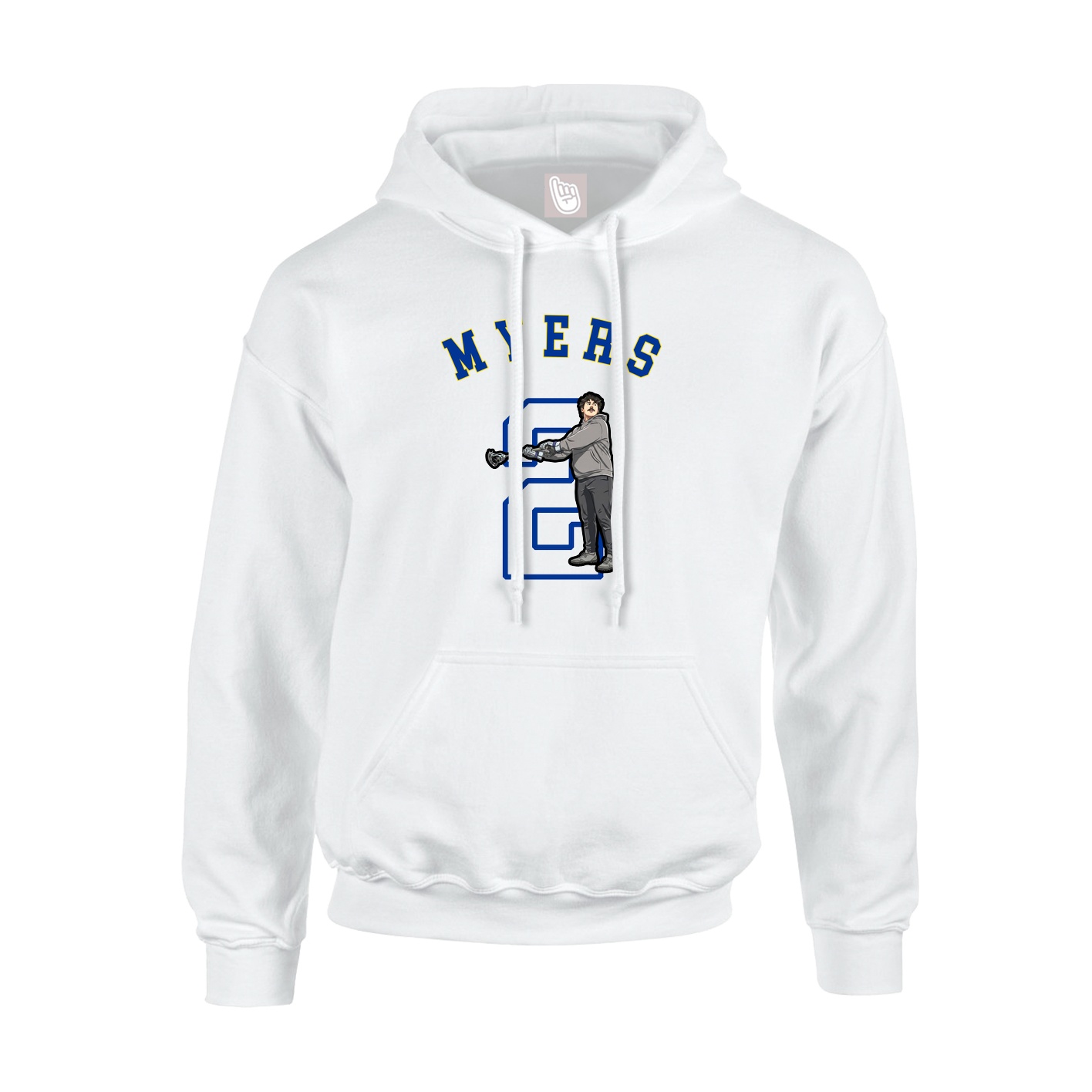 Youth Hoodie — Shirsey Arch in White