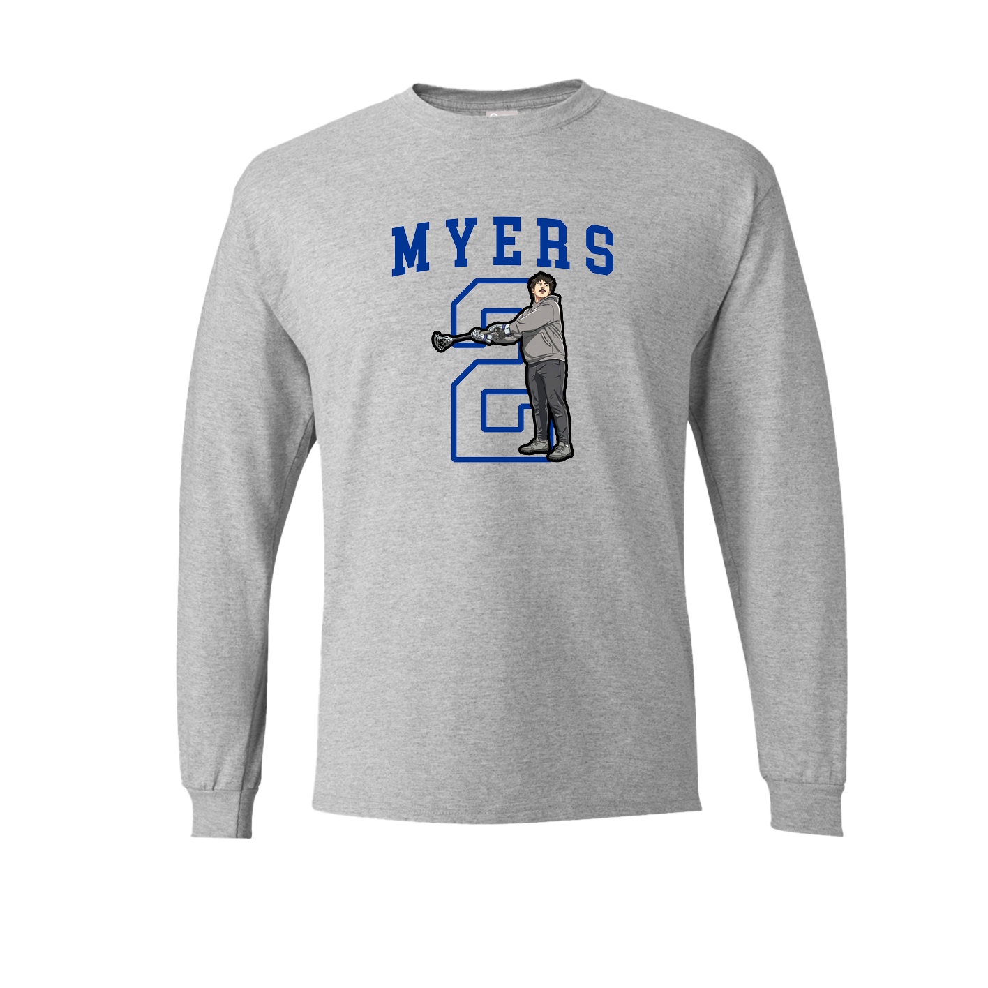 Long Sleeve Tee — Shirsey in Grey