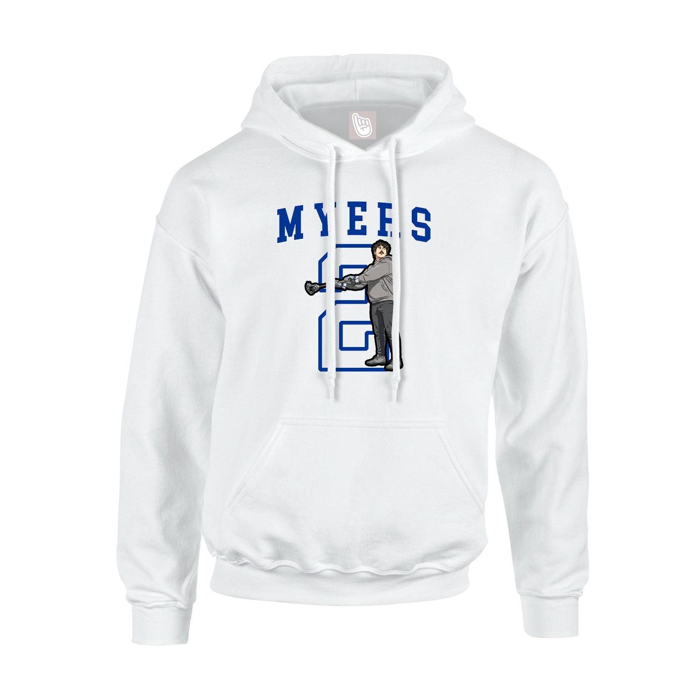Hoodie — Shirsey in White