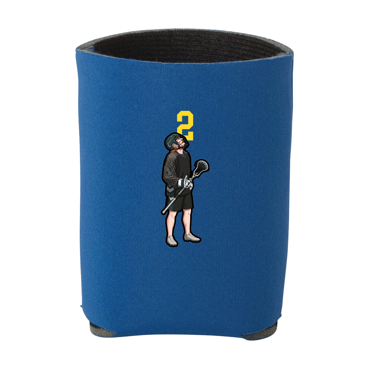 Can Holder — Number Top in Royal