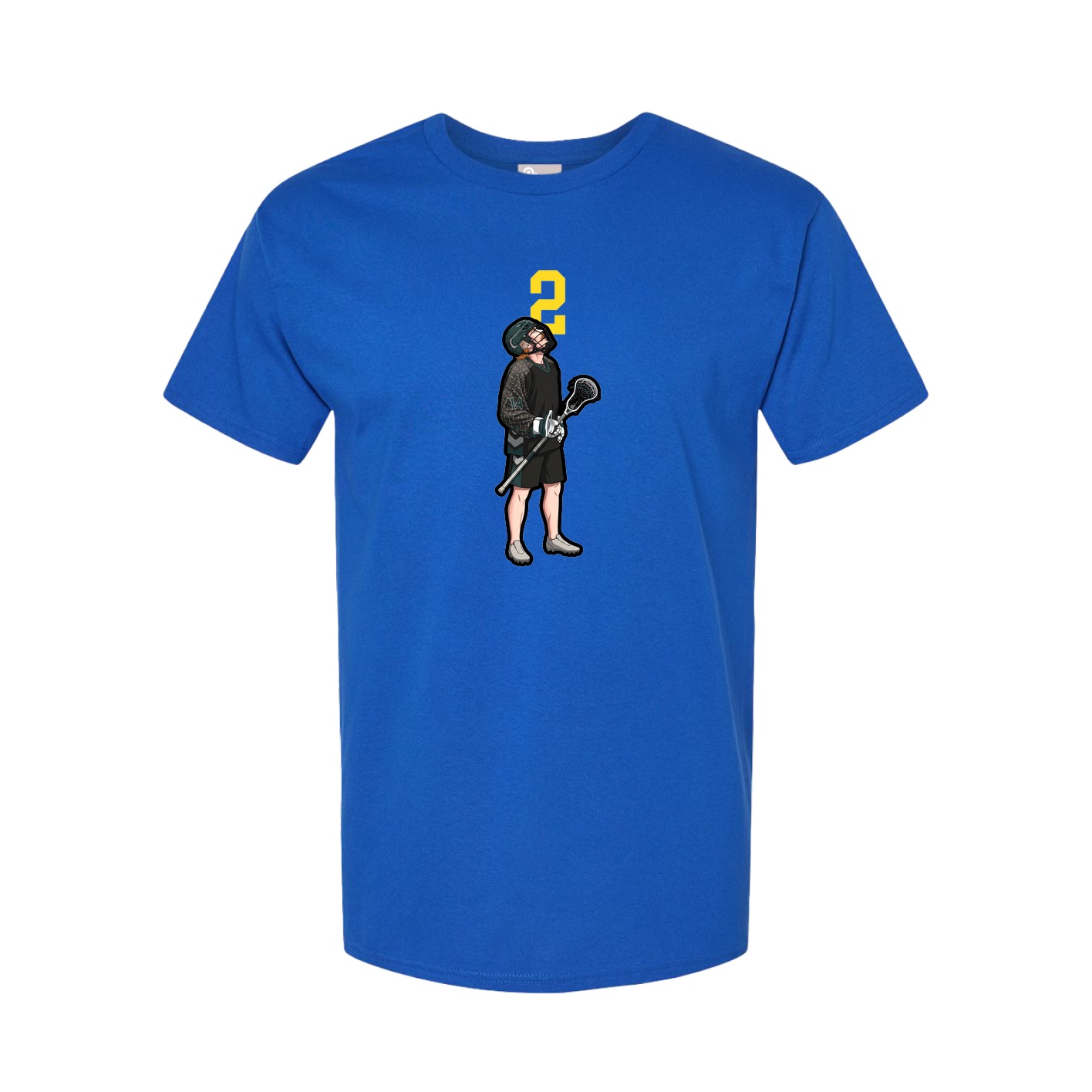 Tee — Number Top in Royal