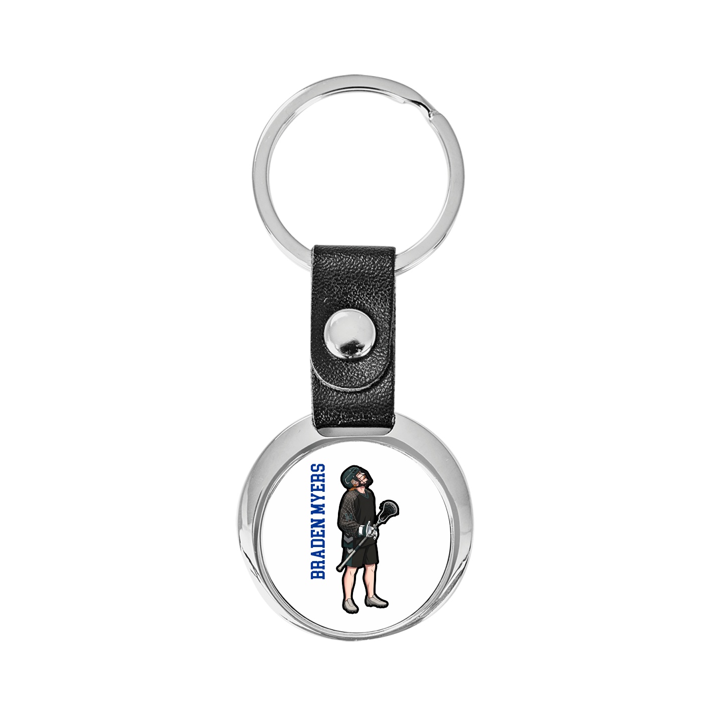 Key Chain — Name Vertical in Classic
