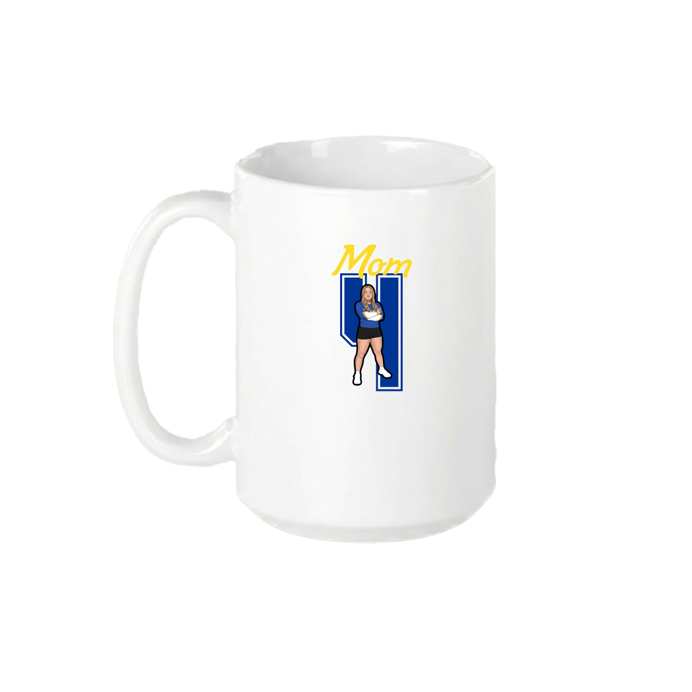 15oz Coffee Mug — Mothers Day Shirsey in White